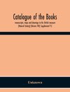 Catalogue Of The Books, Manuscripts, Maps And Drawings In The British Museum (Natural History) (Volume Viii) Supplement P-Z