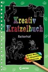 Kreativ-Kratzelbuch: Reiterhof