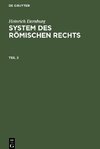 System des Römischen Rechts, Teil 2, System des Römischen Rechts Teil 2