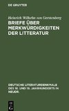 Briefe über Merkwürdigkeiten der Litteratur