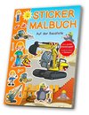 Mal- & Stickerbuch Baustelle