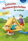 5 Minuten Abenteuergeschichten für Erstleser, 2. Klasse - Leichter lesen mit Silbenfärbung