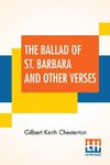 The Ballad Of St. Barbara And Other Verses