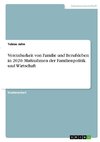 Vereinbarkeit von Familie und Berufsleben in 2020. Maßnahmen der Familienpolitik und Wirtschaft