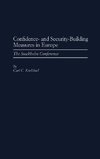 Confidence- And Security-Building Measures in Europe