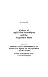 Origins of Legislative Sovereignty and the Legislative State