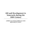 Oil and Development in Venezuela during the 20th Century