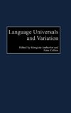 Language Universals and Variation