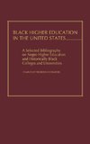 Black Higher Education in the United States