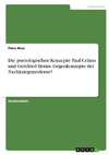 Die poetologischen Konzepte Paul Celans und Gottfried Benns. Gegenkonzepte der Nachkriegsmoderne?