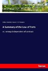 A Summary of the Law of Torts