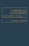 Corporate Authorship