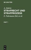 Strafrecht und Strafprozeß