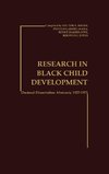 Research in Black Child Development