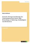 Kritische Strategieeinschätzung des Unternehmens Tesla Motors. Eine Betrachtung zu Marketing, Nachhaltigkeit und Konkurrenz