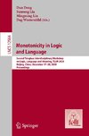 Monotonicity in Logic and Language