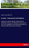 A Letter - Commercial and Political