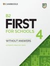 First for Schools 4. Student's Book without answers