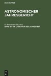 Astronomischer Jahresbericht, Band 57, Die Literatur des Jahres 1957