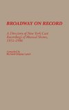 Broadway on Record