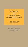 A Guide to Research in Gerontology