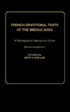 French Devotional Texts of the Middle Ages