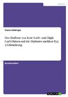 Der Einfluss von Low Carb- und High Carb-Diäten auf die Diabetes mellitus Typ 2-Erkrankung