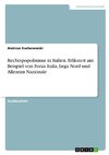 Rechtspopulismus in Italien. Erläutert am Beispiel von Forza Italia, Lega Nord und Alleanza Nazionale