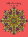 Mandala coloring book for kids