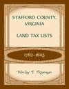 Stafford County, Virginia Land Tax Lists, 1782-1805