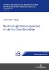 Nachhaltigkeitsmanagement in sächsischen Betrieben