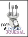 Food and Exercise Journal for Healthy Living - Food Journal for Weight Lose and Health - 90 Day Meal and Activity Tracker - Activity Journal with Daily Food Guide