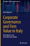 Corporate Governance and Firm Value in Italy