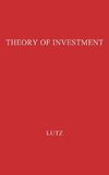 The Theory of Investment of the Firm.