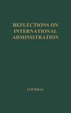 Reflections on International Administration