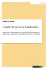 Les ratios de mesure de la performance