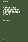 Allgemeines Landrecht für die Preußischen Staaten, Band 4, Allgemeines Landrecht für die Preußischen Staaten Band 4