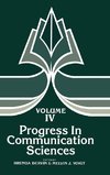 Progress in Communication Sciences, Volume 4