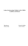 Federal Information Policies in the 1980's