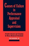 Causes of Failure in Performance Appraisal and Supervision