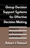 Group Decision Support Systems for Effective Decision Making