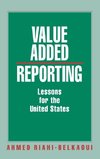 Value Added Reporting