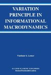 Variation Principle in Informational Macrodynamics