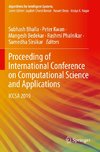 Proceeding of International Conference on Computational Science and Applications