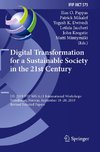 Digital Transformation for a Sustainable Society in the 21st Century