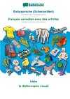 BABADADA black-and-white, Babysprache (Scherzartikel) - français canadien avec des articles, baba - le dictionnaire visuel