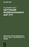 Göttinger Musenalmanach auf 1771