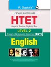 HTET (TGT) Trained Graduate Teacher (Level2) English (Class VI to VIII) Exam Guide