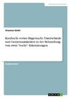 Kaufsucht versus Magersucht. Unterschiede und Gemeinsamkeiten in der Behandlung von zwei 