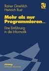 Mehr als nur Programmieren...